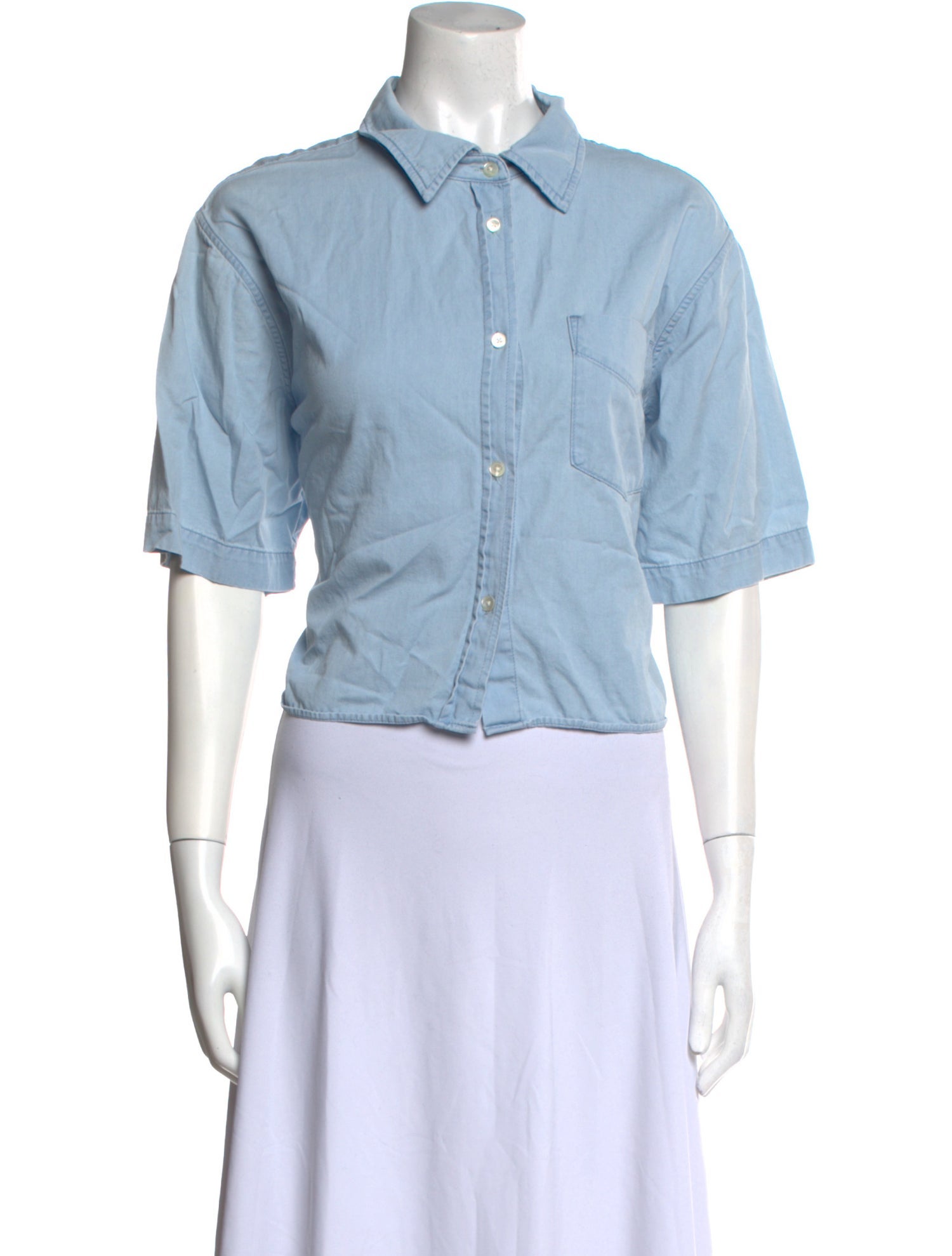 SPRWMN Short Sleeve Crop Top