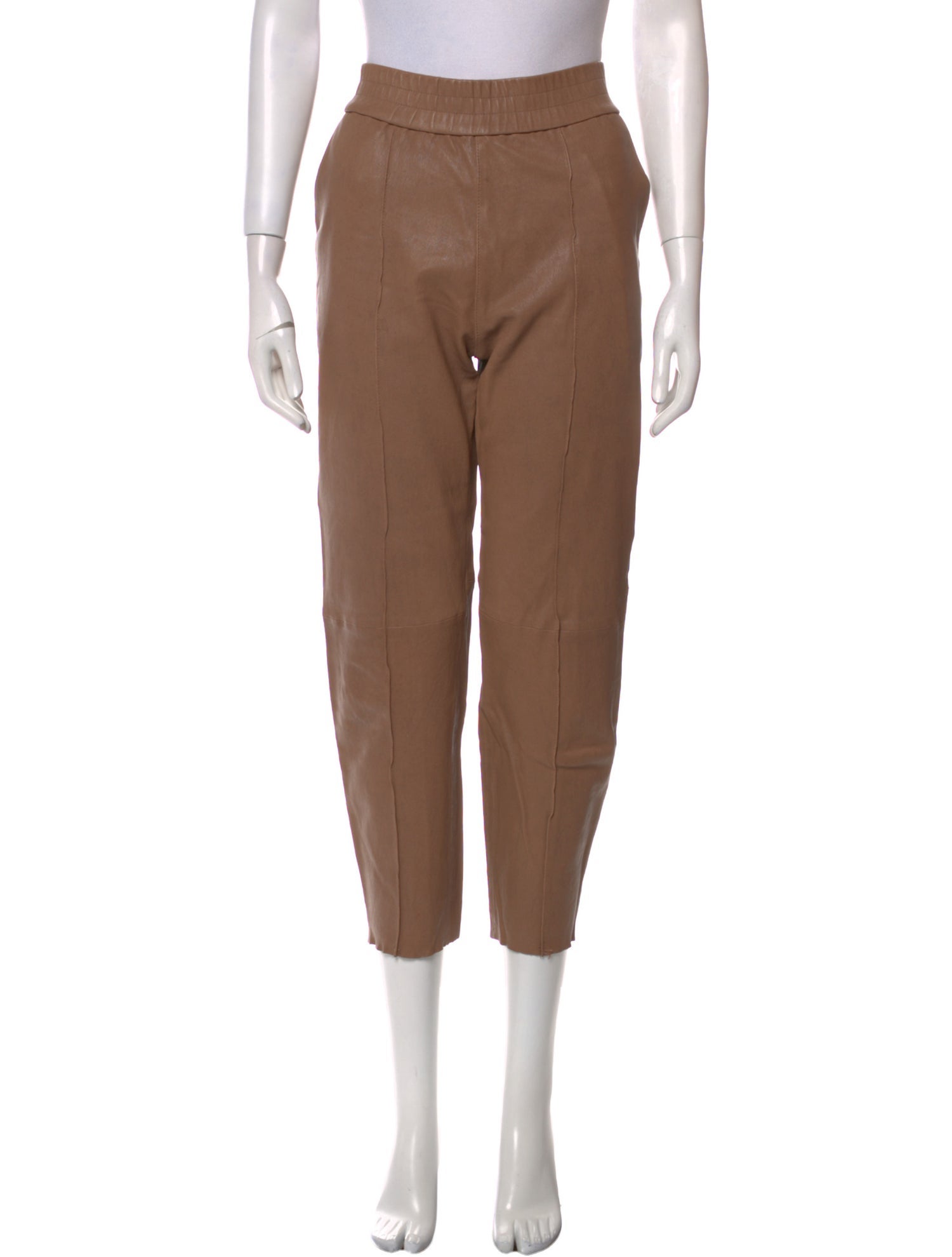 SPRWMN Leather Straight Leg Pants