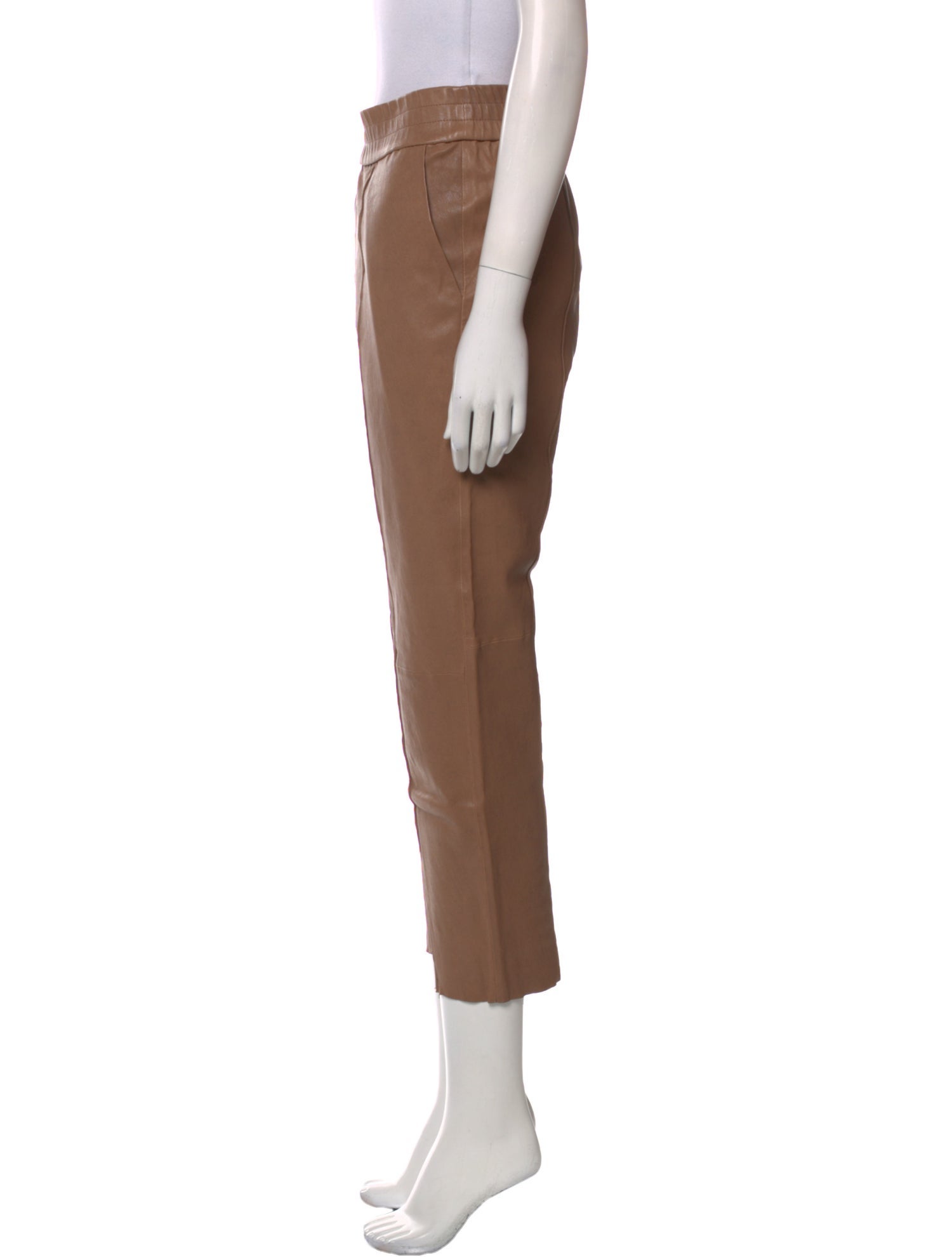 SPRWMN Leather Straight Leg Pants