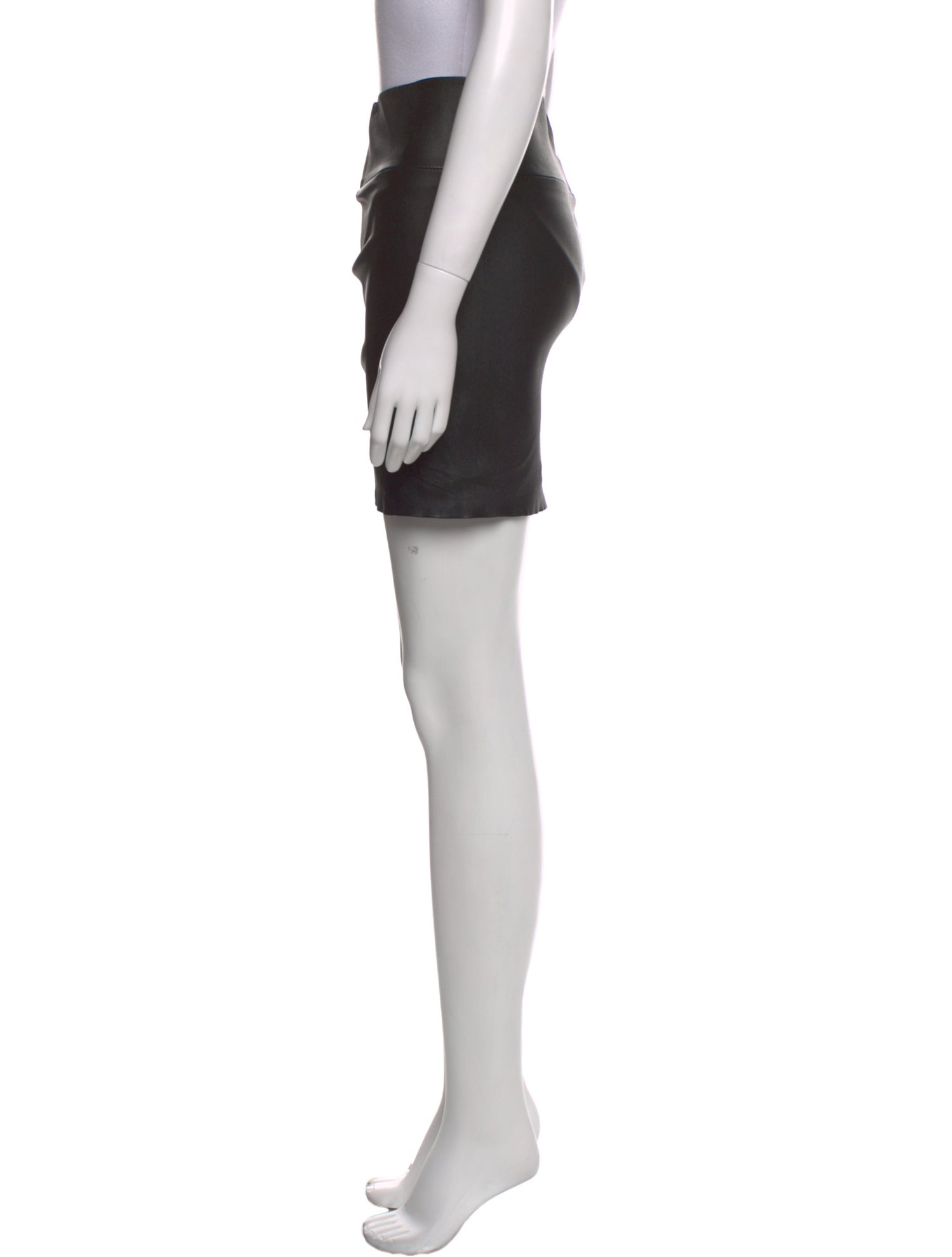 SPRWMN Leather Mini Skirt