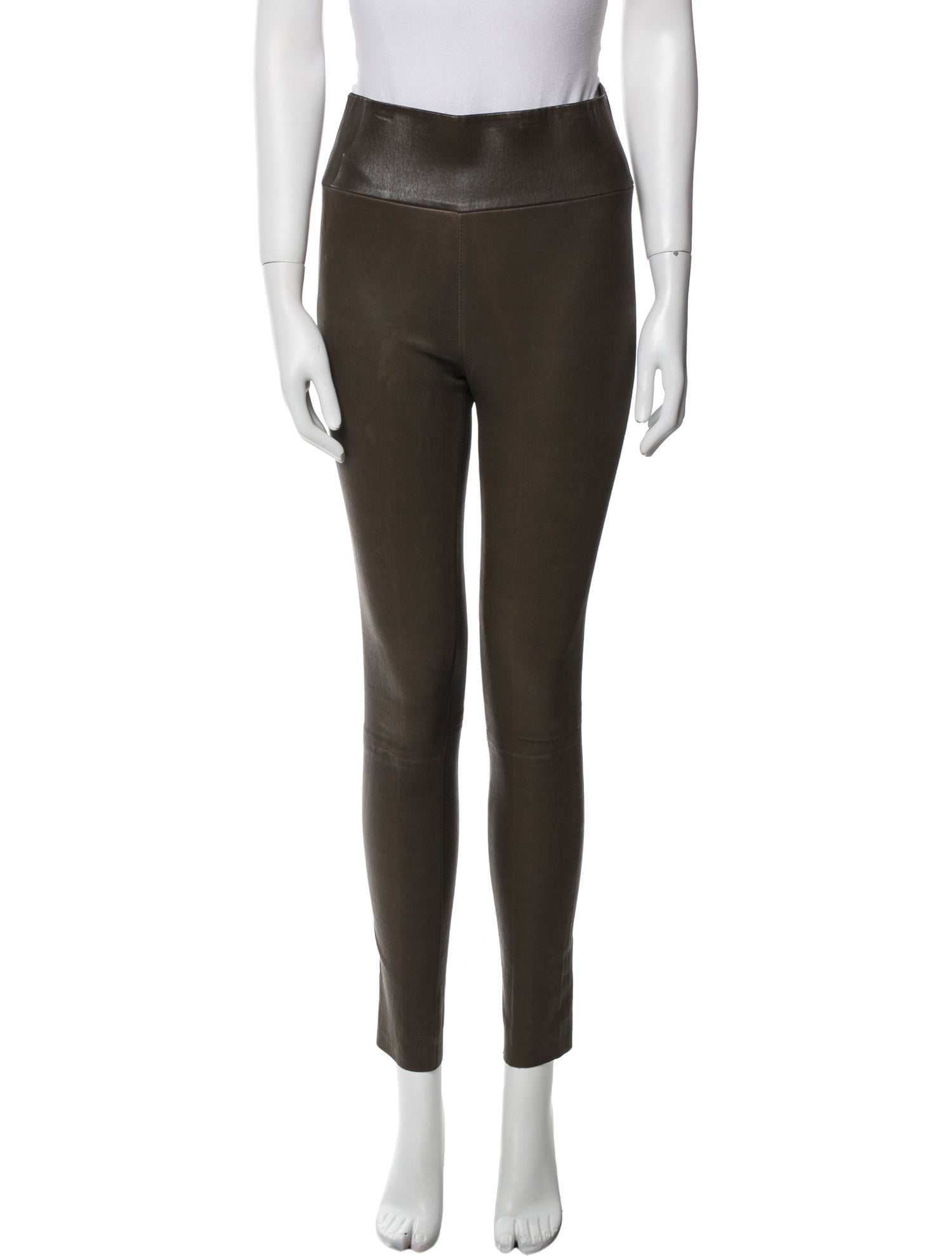 SPRWMN Leather Skinny Leg Pants