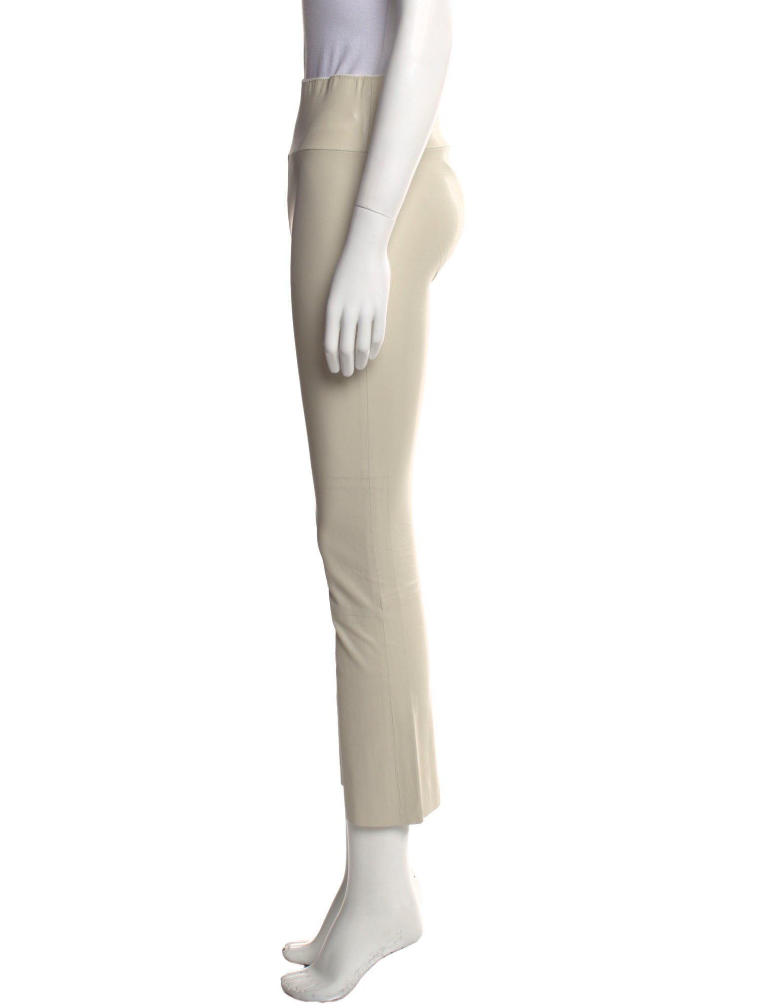 SPRWMN Lamb Leather Straight Leg Pants