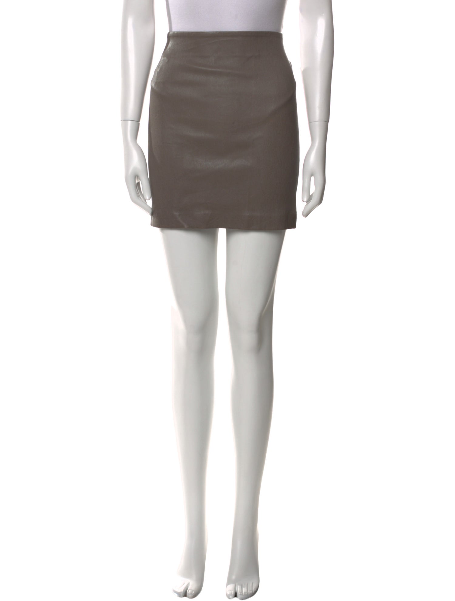 SPRWMN Leather Mini Skirt