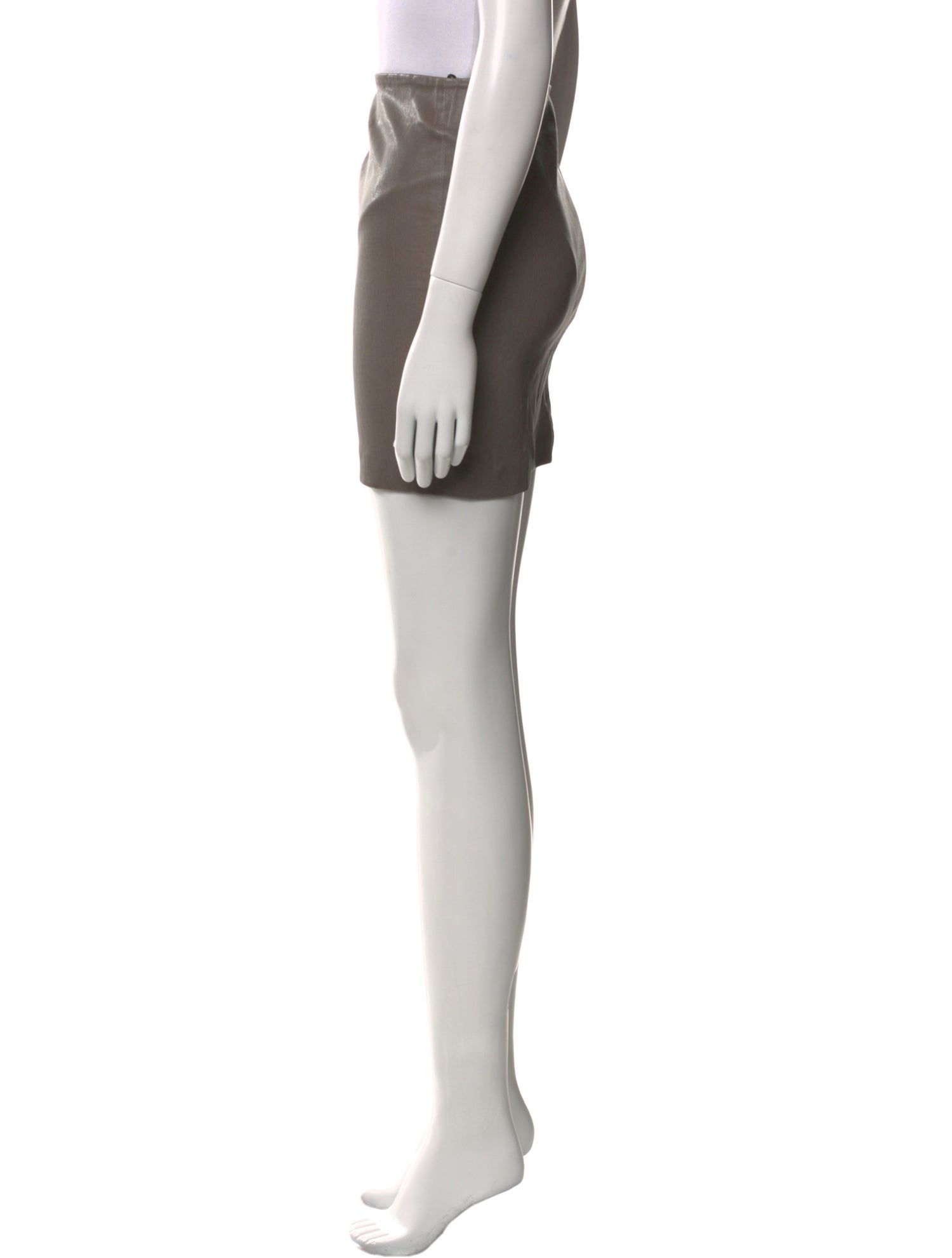 SPRWMN Leather Mini Skirt