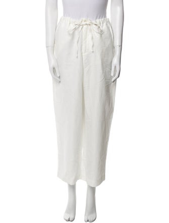 SPRWMN Linen Wide Leg Pants