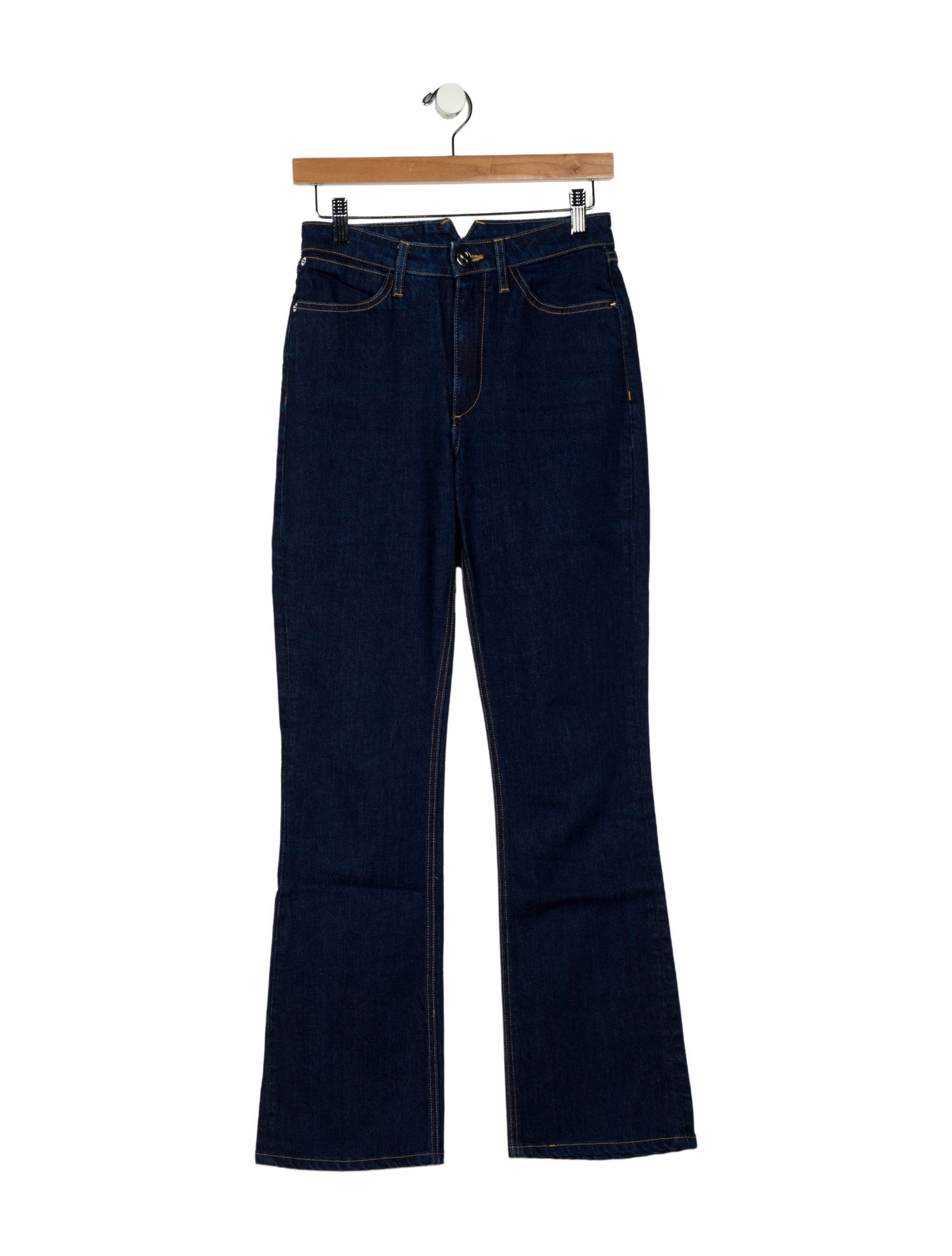 SPRWMN Mid-Rise Wide Leg Jeans