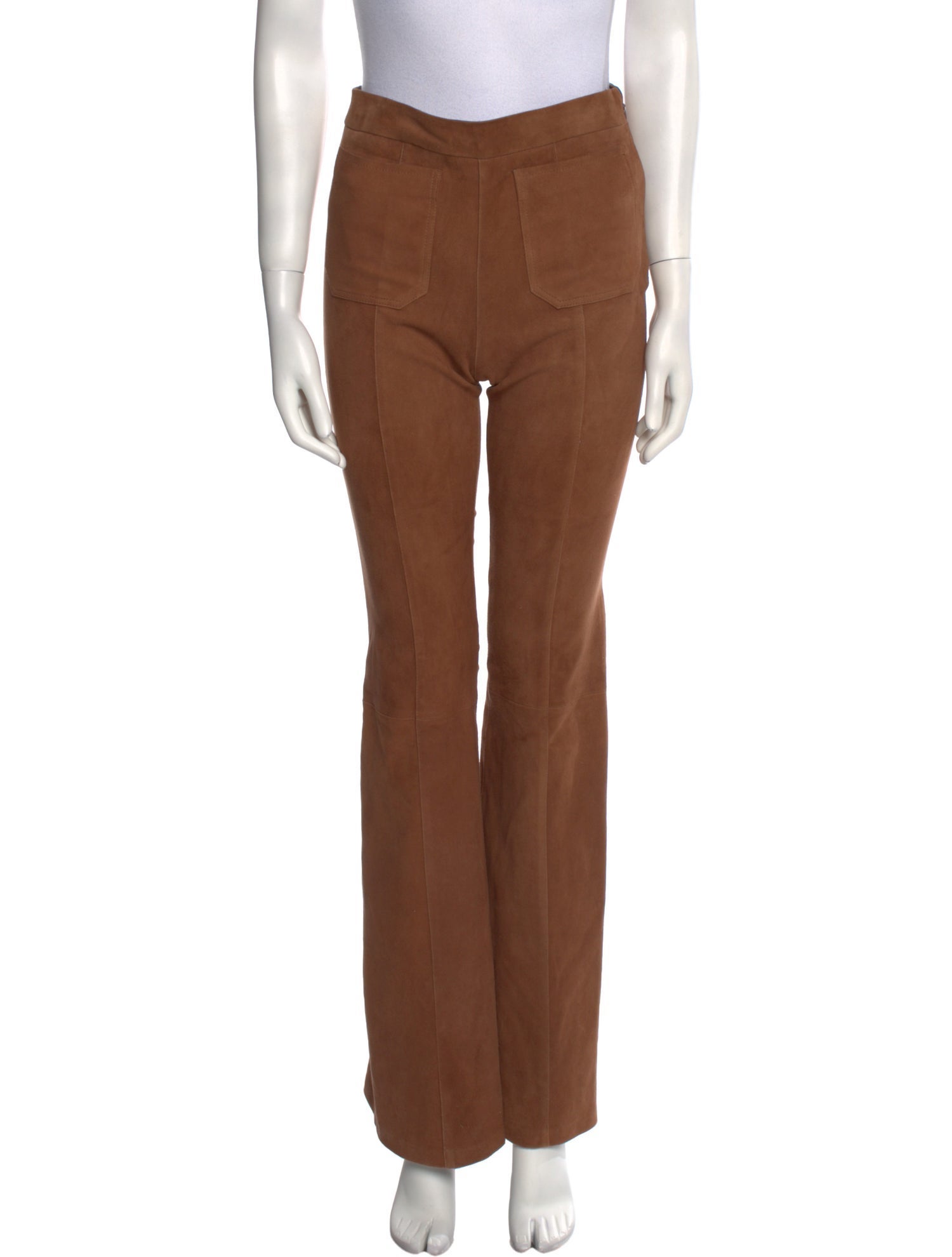 SPRWMN Lamb Leather Wide Leg Pants