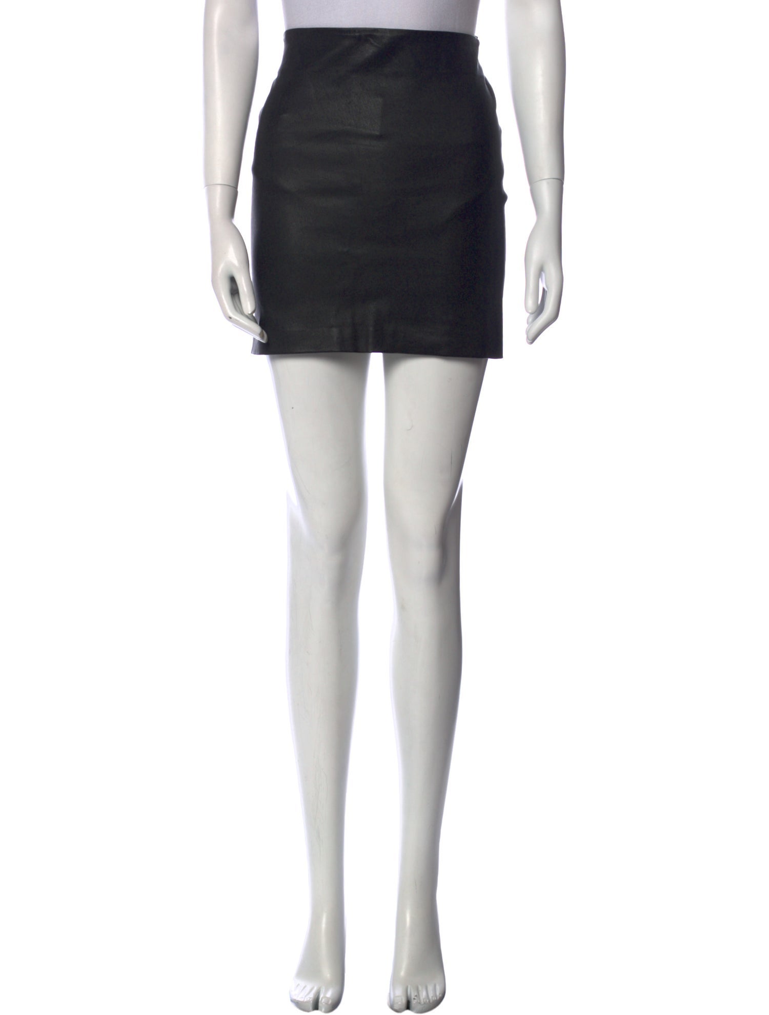 SPRWMN Leather Mini Skirt