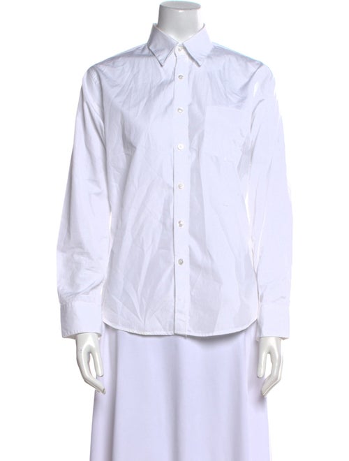 SPRWMN Long Sleeve Button-Up Top