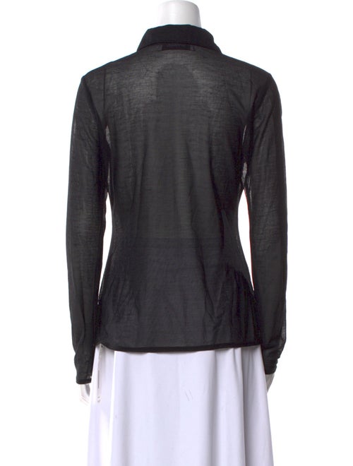 SPRWMN Long Sleeve Button-Up Top