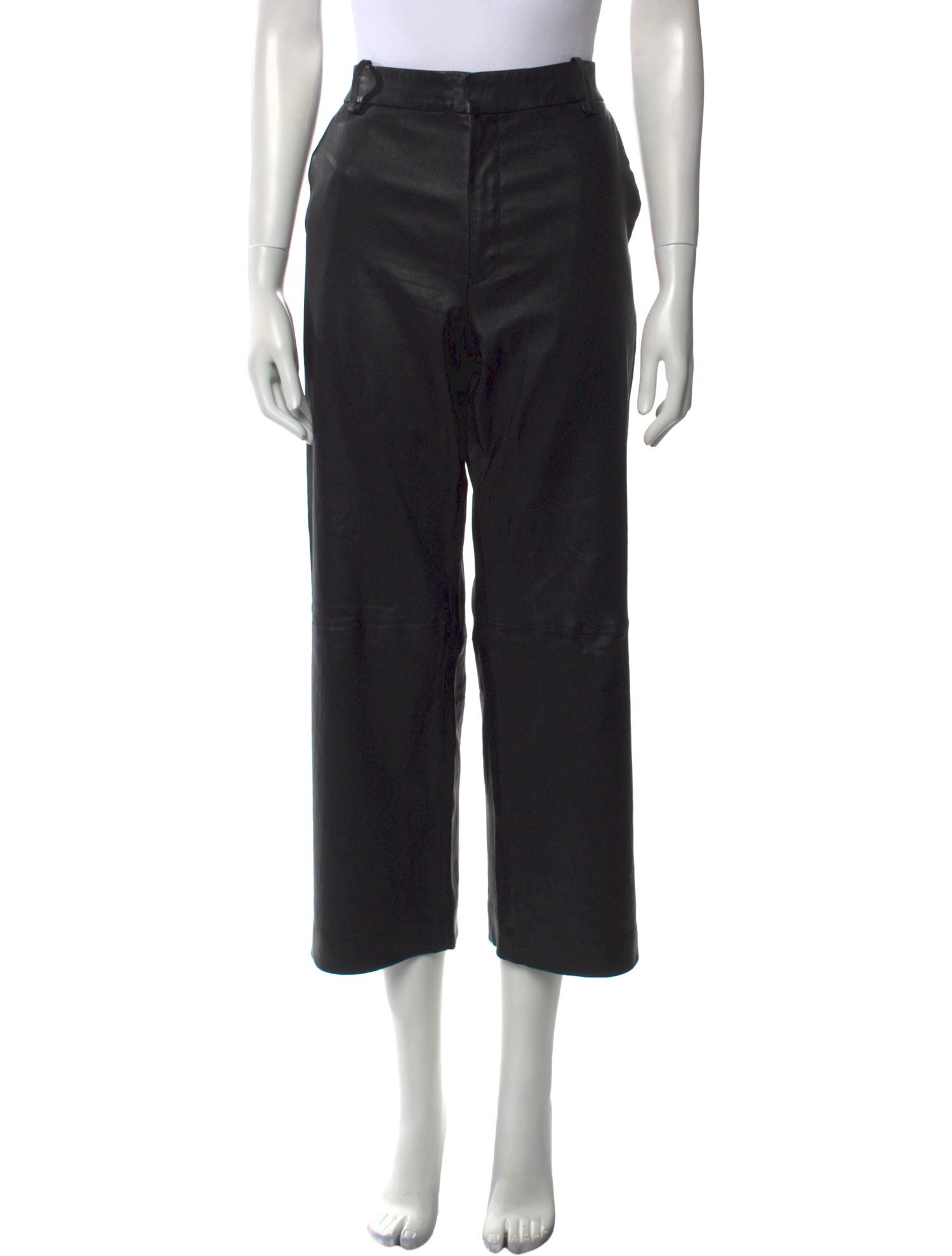 SPRWMN Leather Wide Leg Pants