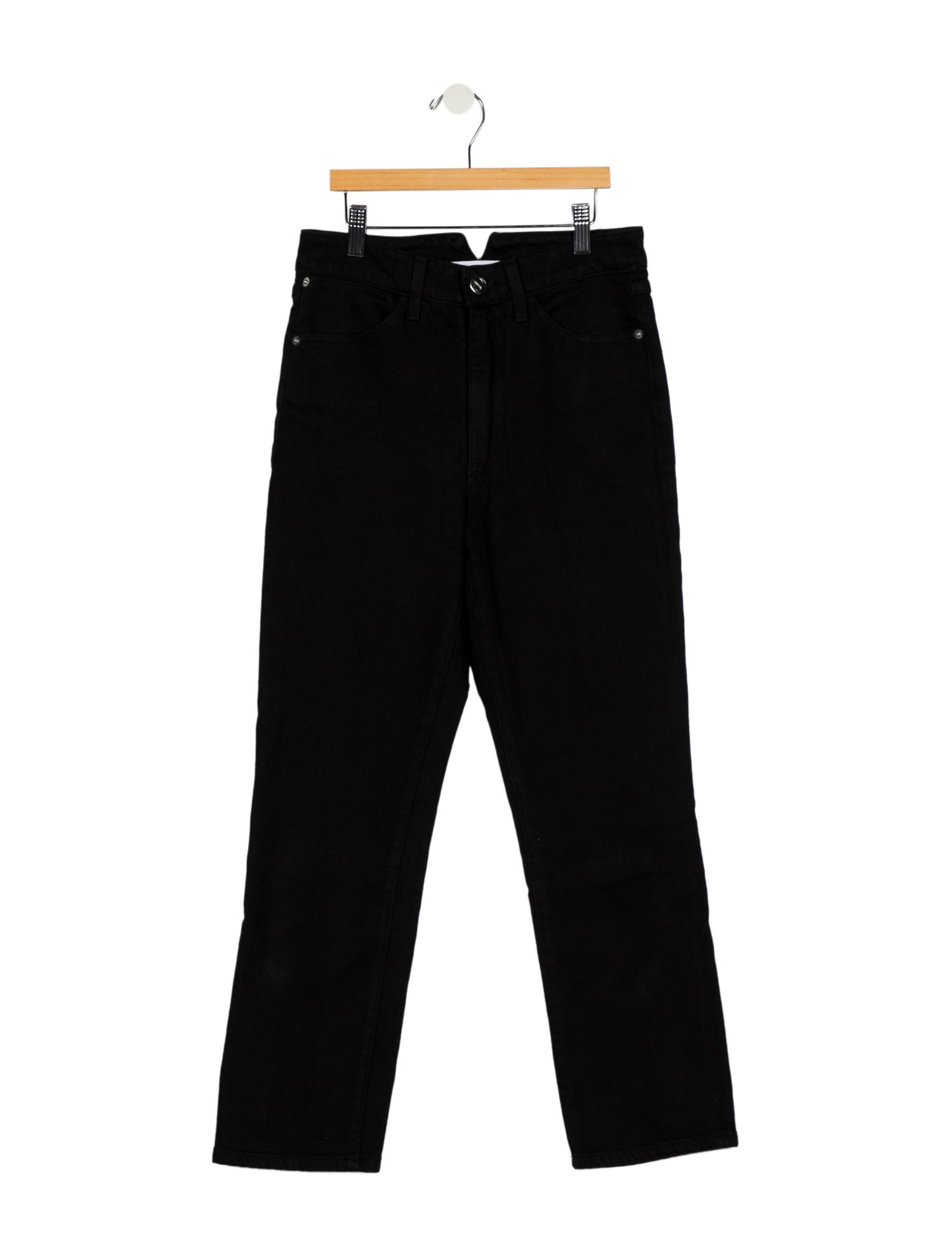 SPRWMN Mid-Rise Straight Leg Jeans