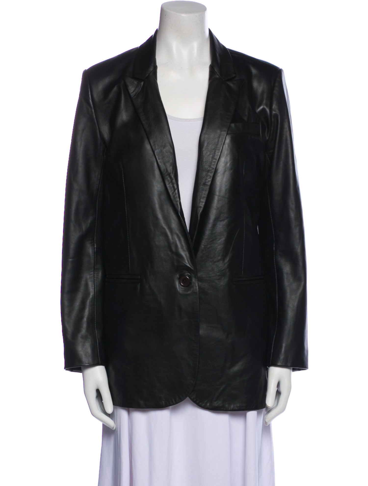 SPRWMN Leather Blazer