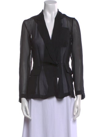 SPRWMN Silk V-Neck Blouse