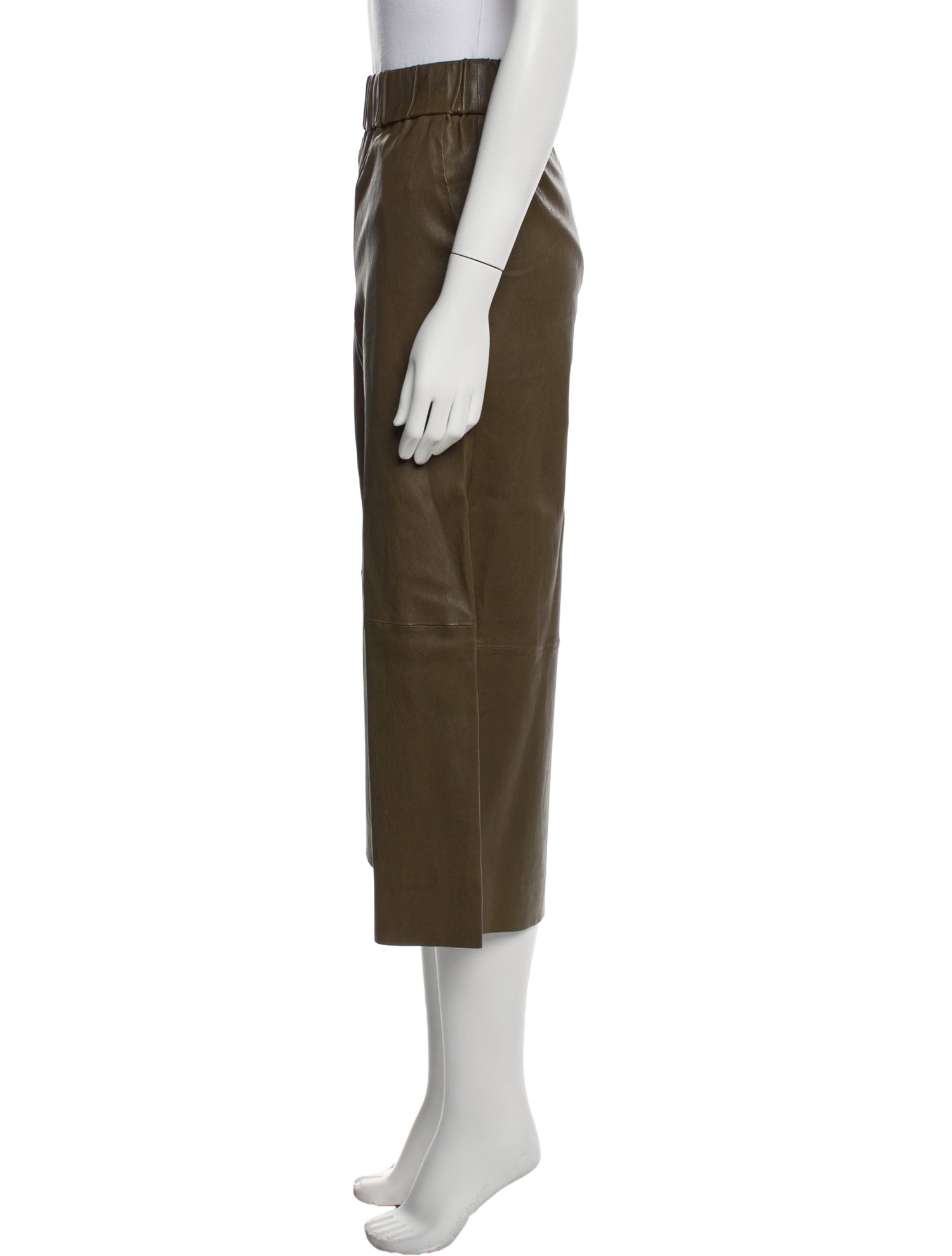 SPRWMN Leather Wide Leg Pants w/ Tags