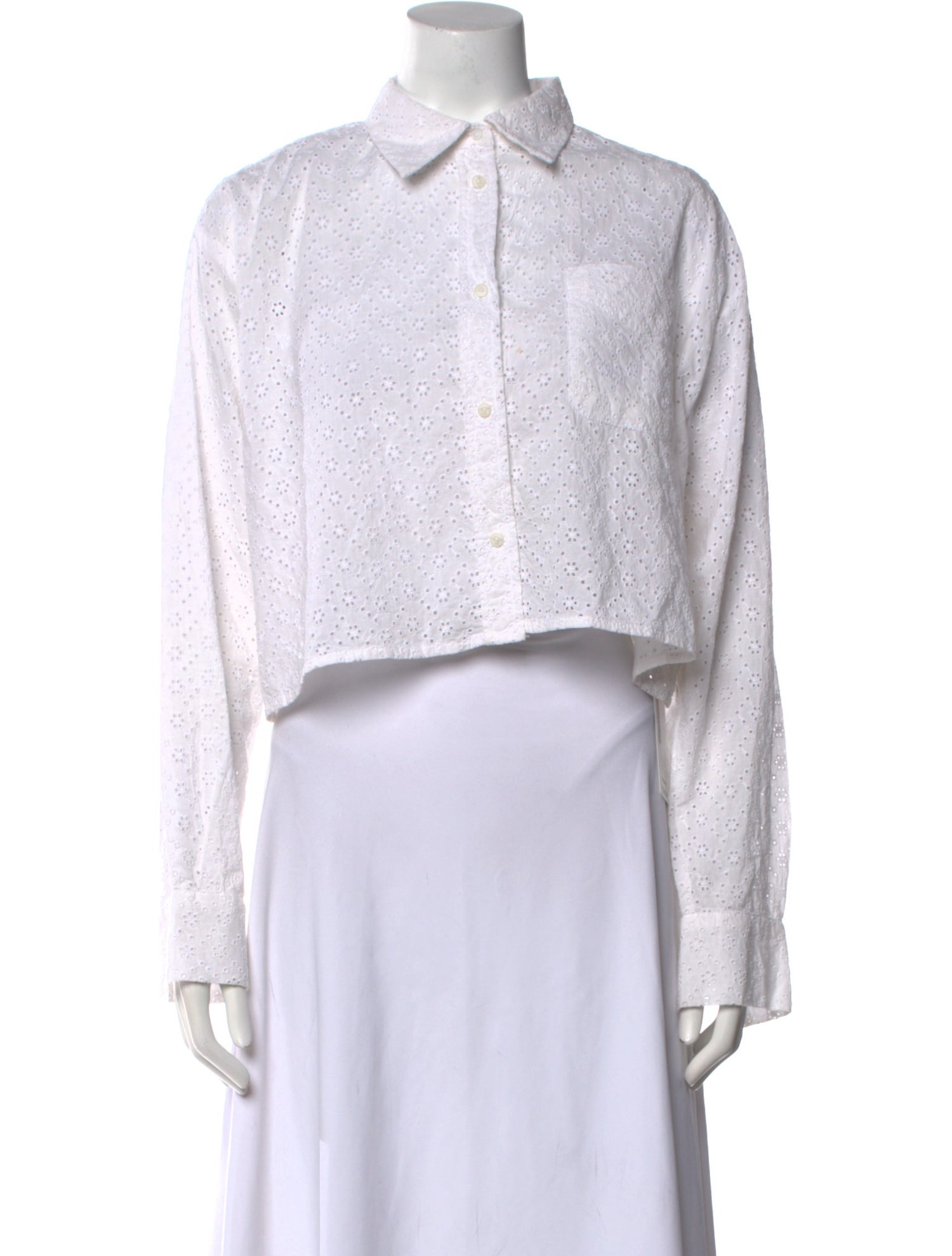 SPRWMN Long Sleeve Crop Top