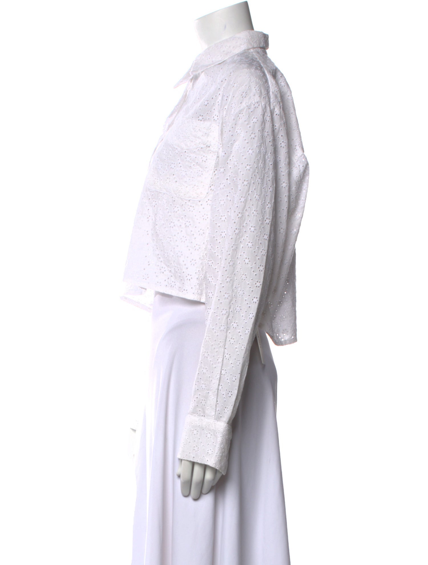 SPRWMN Long Sleeve Crop Top