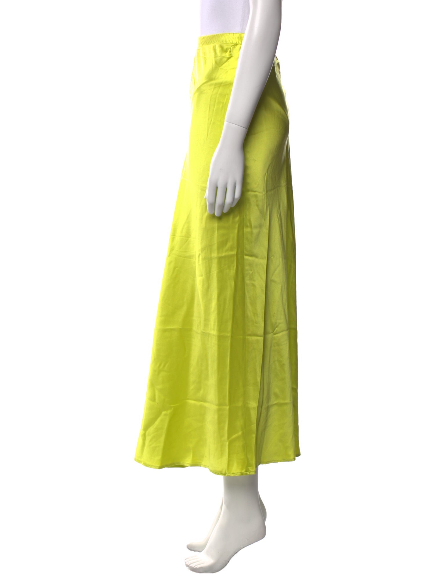 SPRWMN Silk Midi Length Skirt