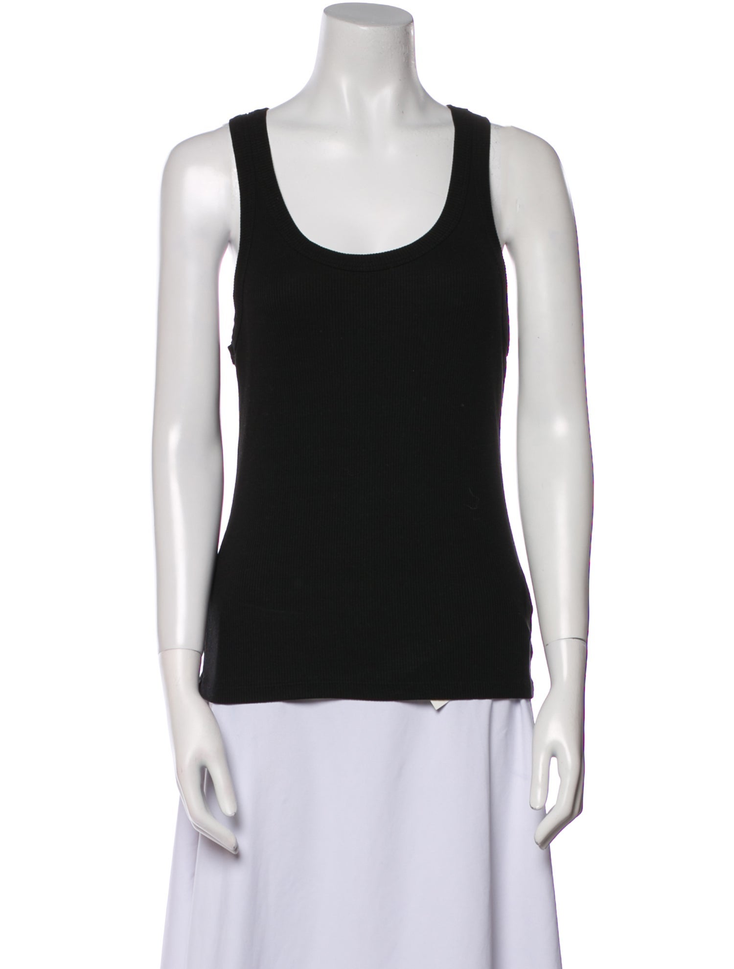 SPRWMN Scoop Neck Sleeveless Top