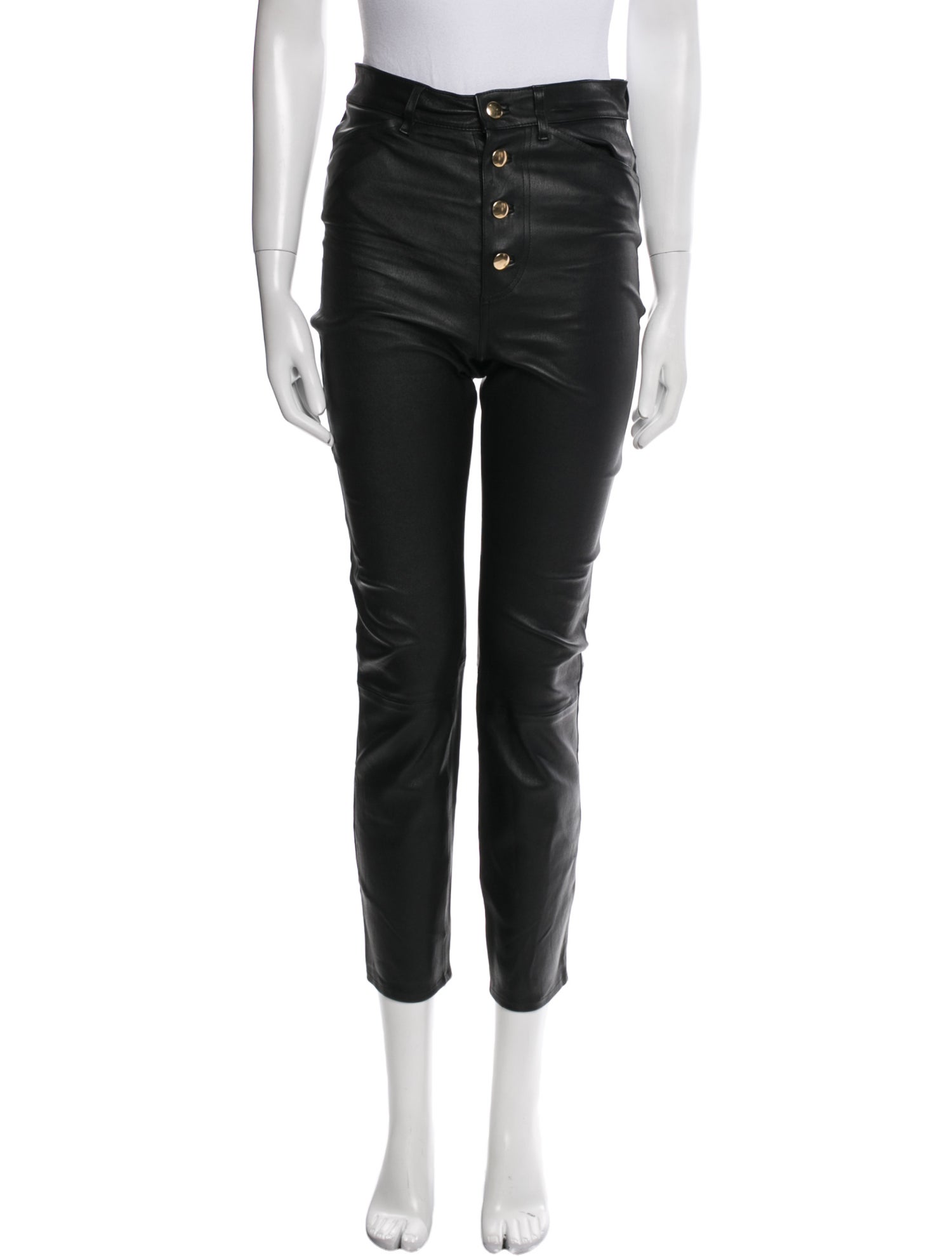 SPRWMN Leather Straight Leg Pants