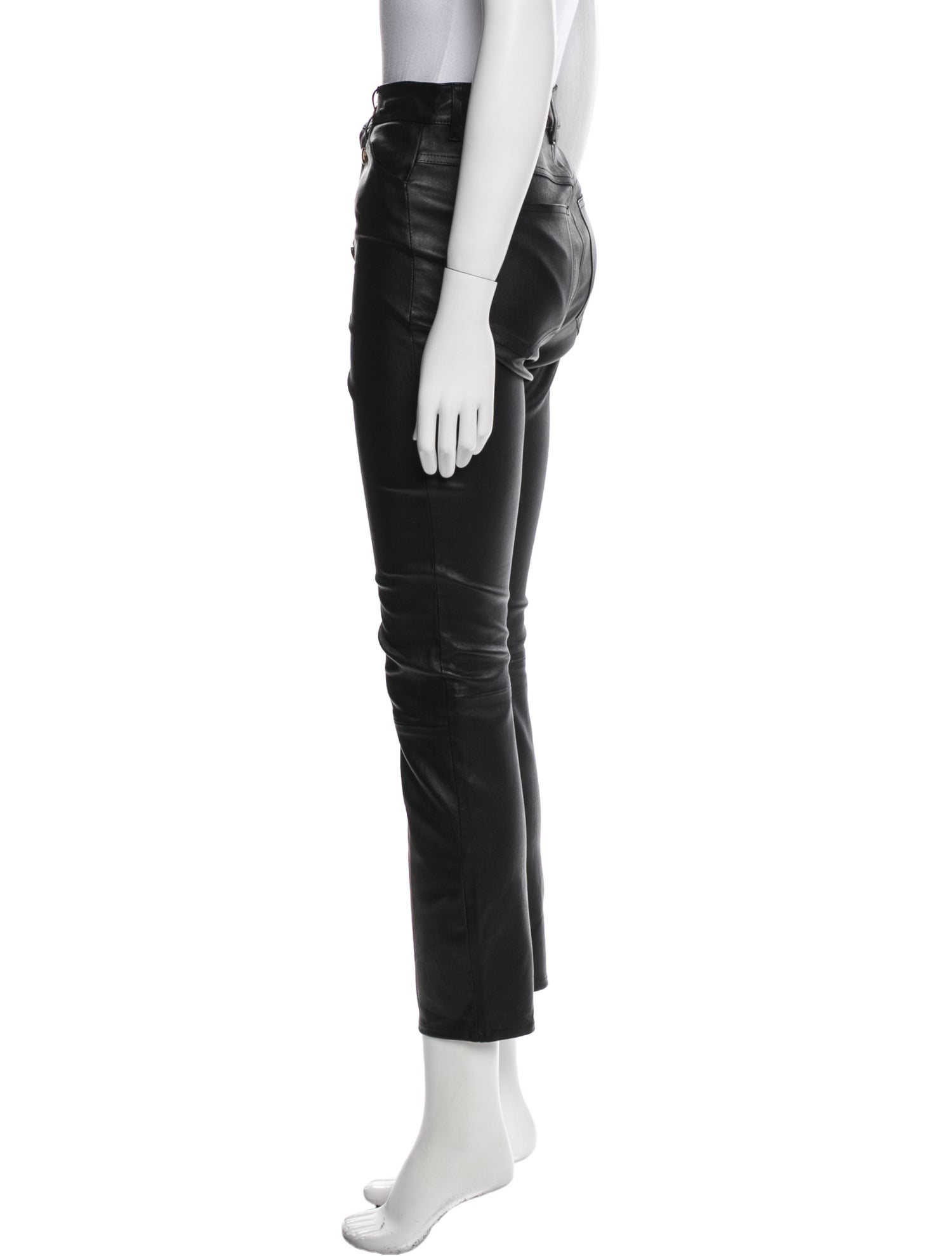 SPRWMN Leather Straight Leg Pants