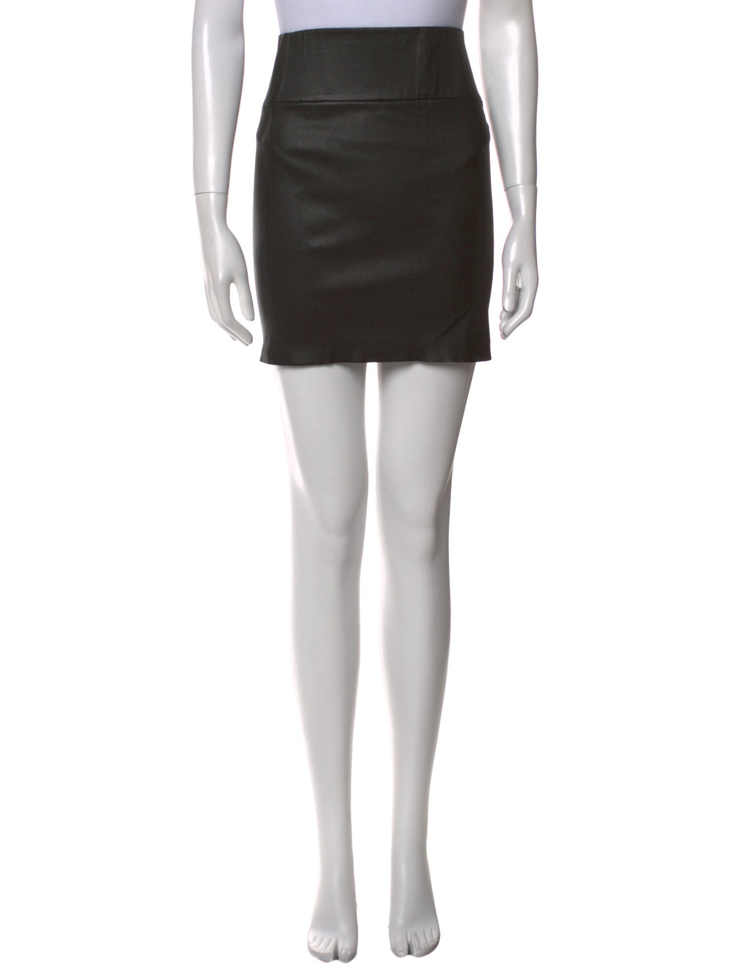 SPRWMN Leather Mini Skirt