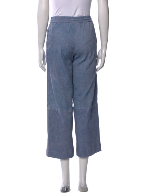 SPRWMN Leather Wide Leg Pants