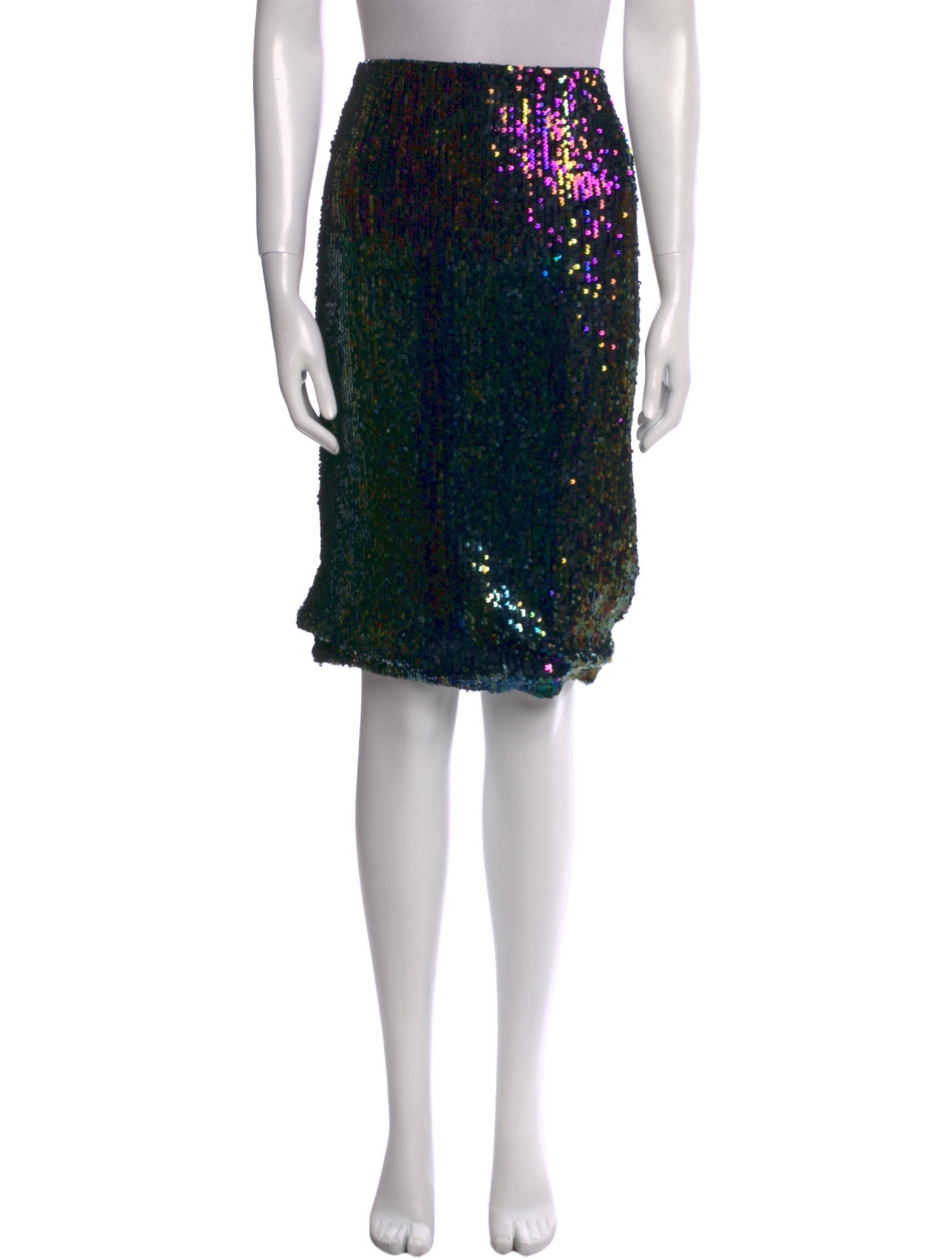 SPRWMN Sequin Knee-Length Skirt
