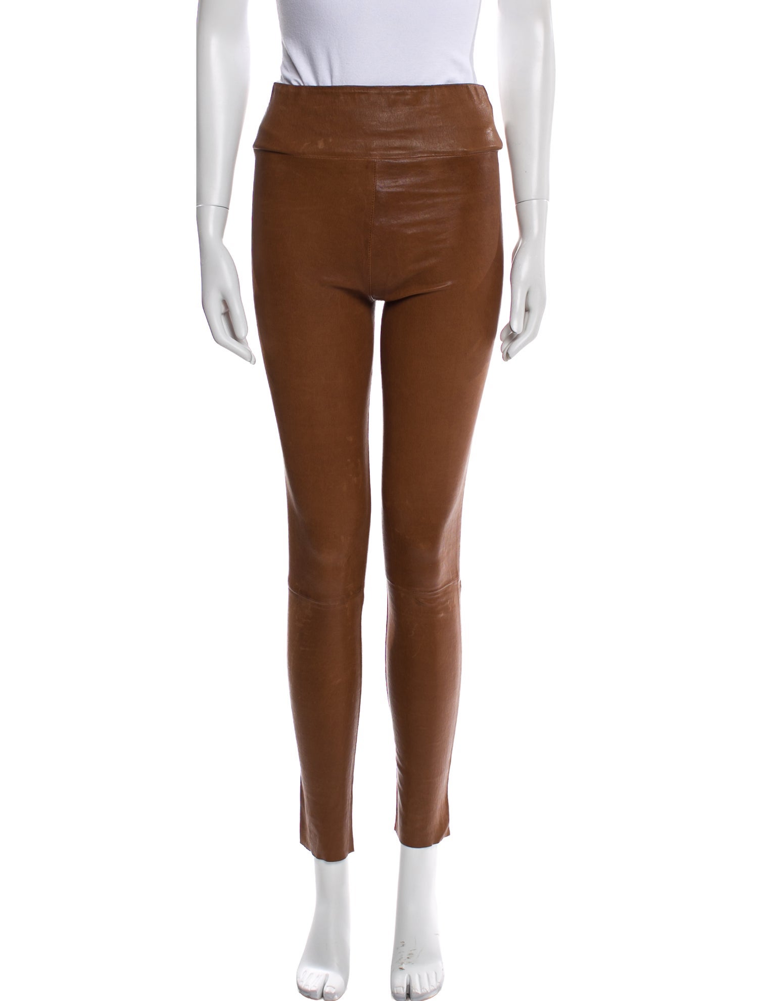 SPRWMN Leather Skinny Leg Pants