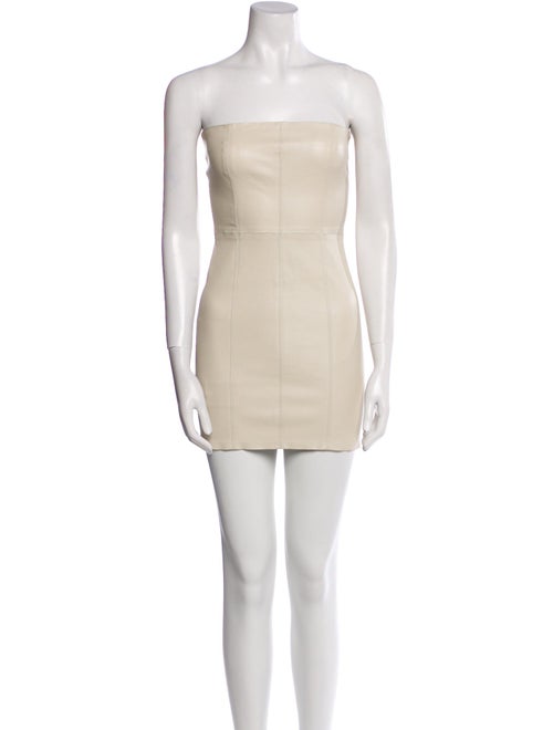 SPRWMN Leather Mini Dress