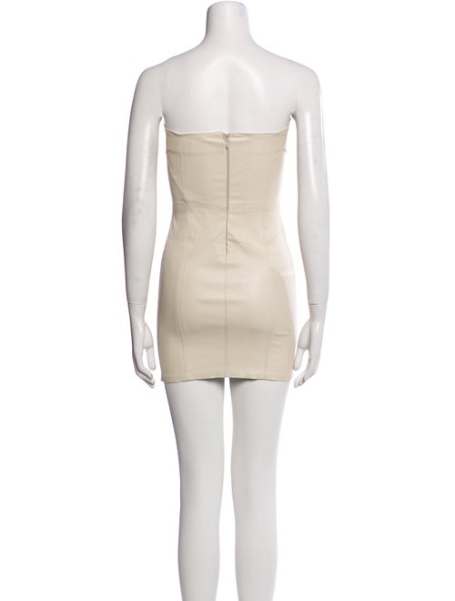 SPRWMN Leather Mini Dress