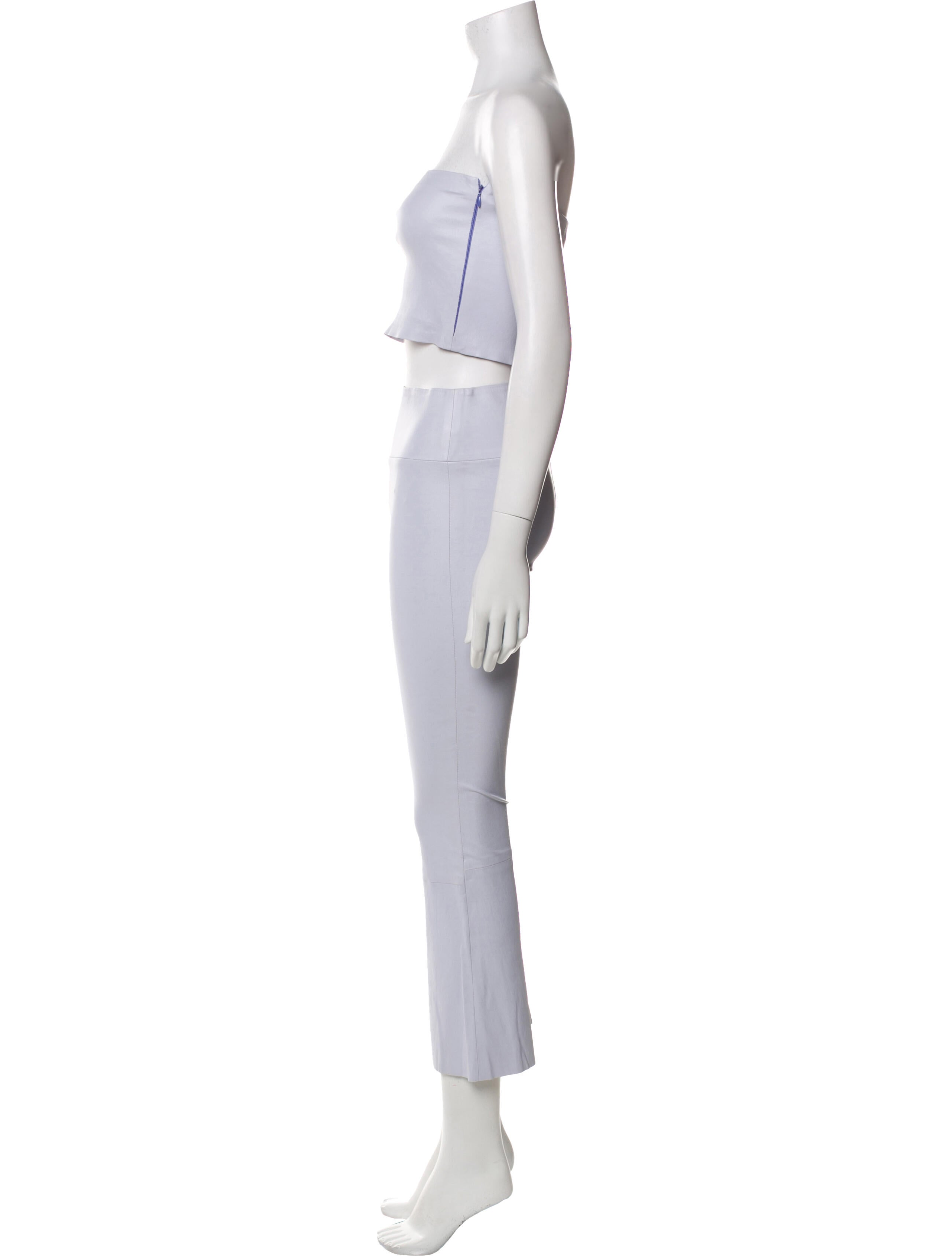SPRWMN Leather Pant Set