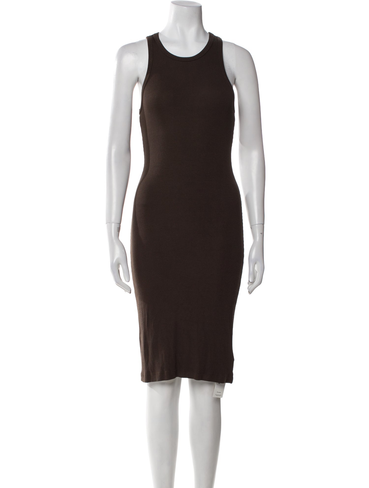 SPRWMN Scoop Neck Knee-Length Dress