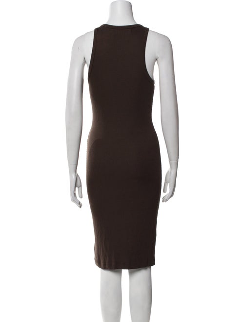 SPRWMN Scoop Neck Knee-Length Dress