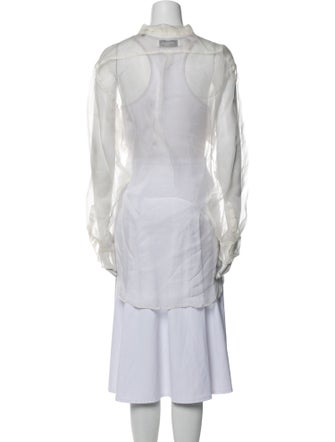 SPRWMN Silk V-Neck Tunic