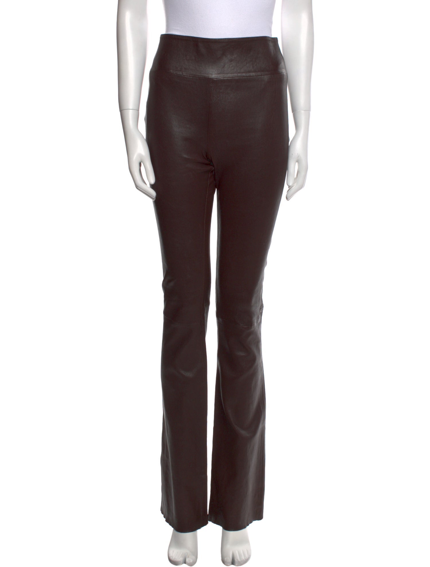 SPRWMN Lamb Leather Wide Leg Pants