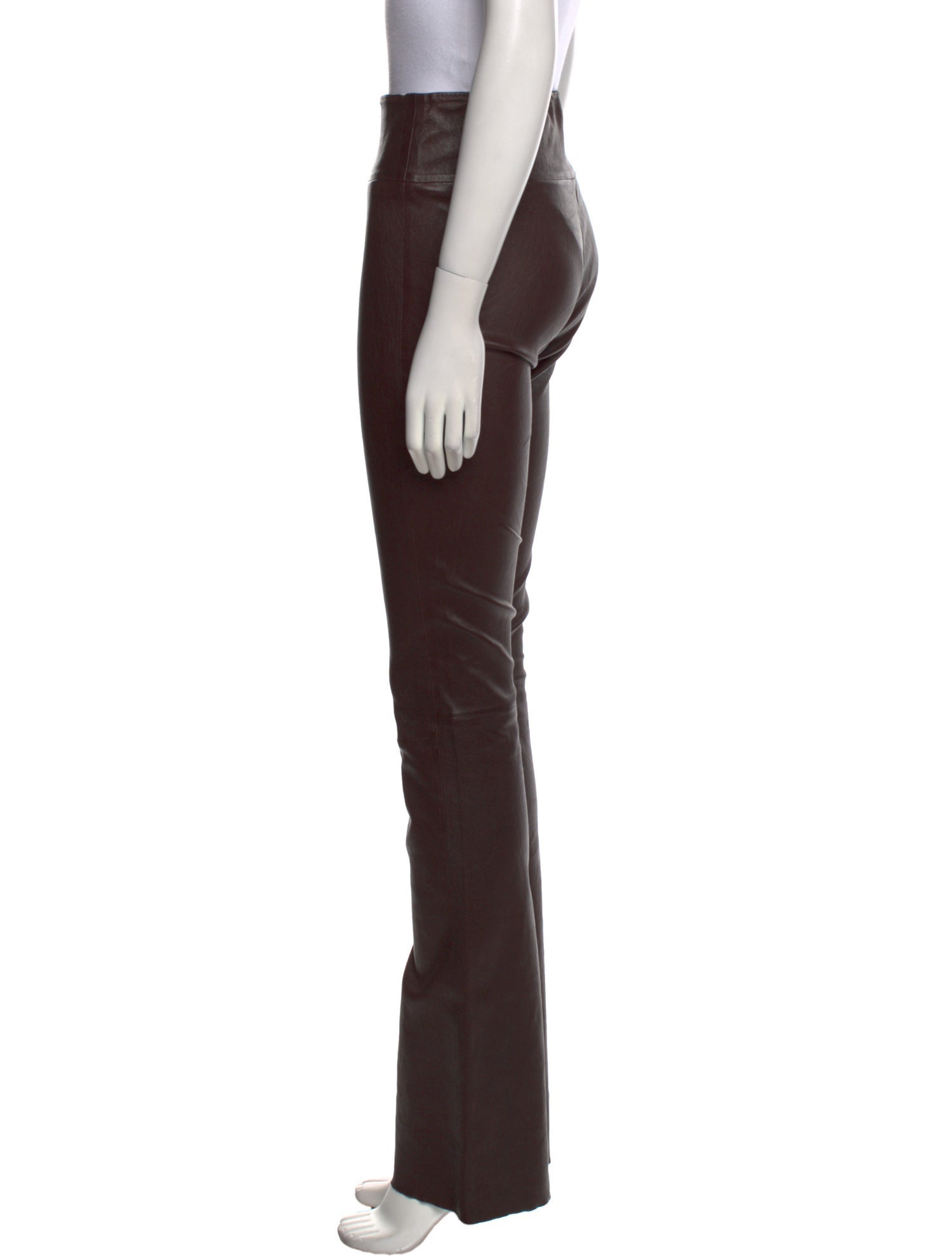 SPRWMN Lamb Leather Wide Leg Pants