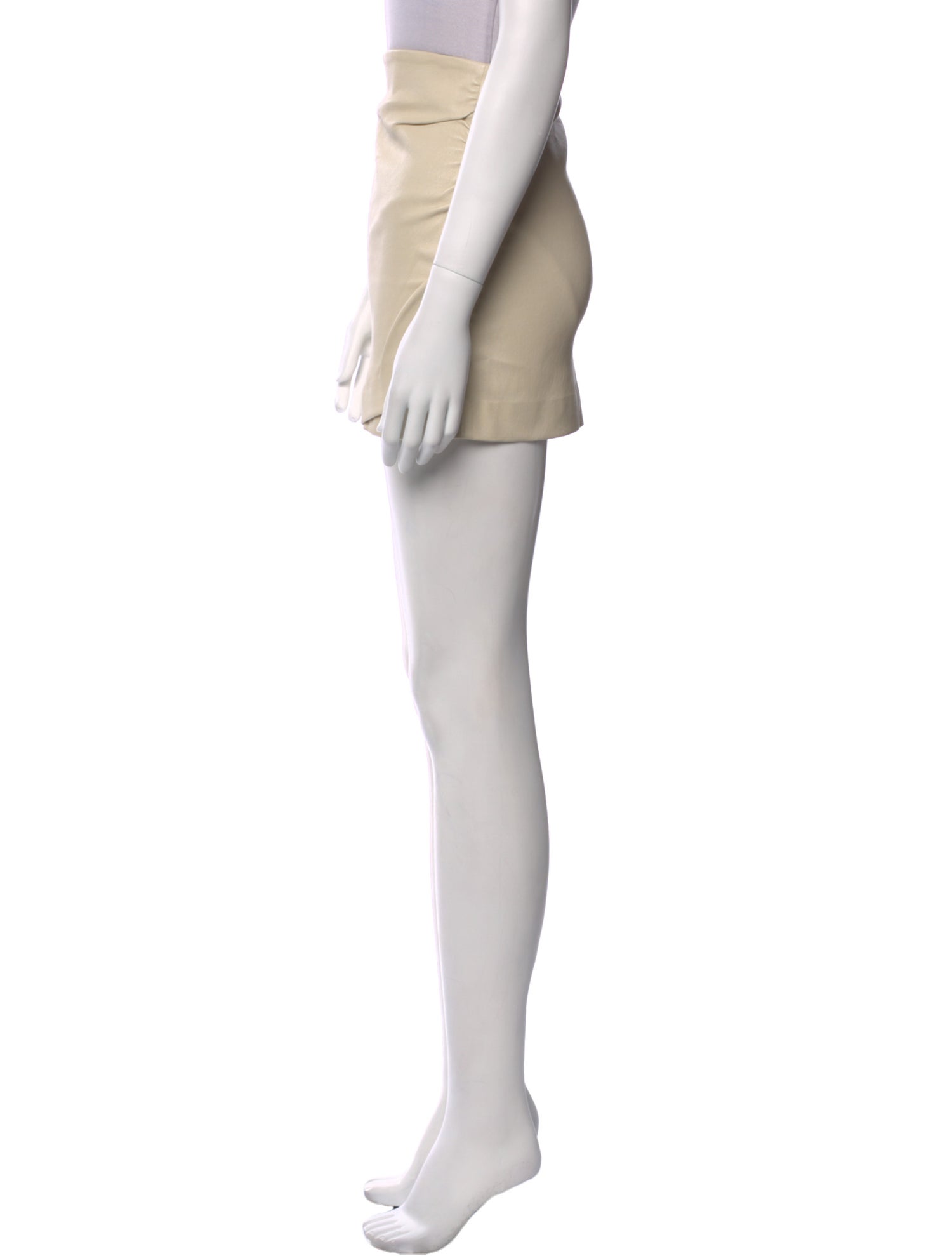 SPRWMN Leather Mini Skirt