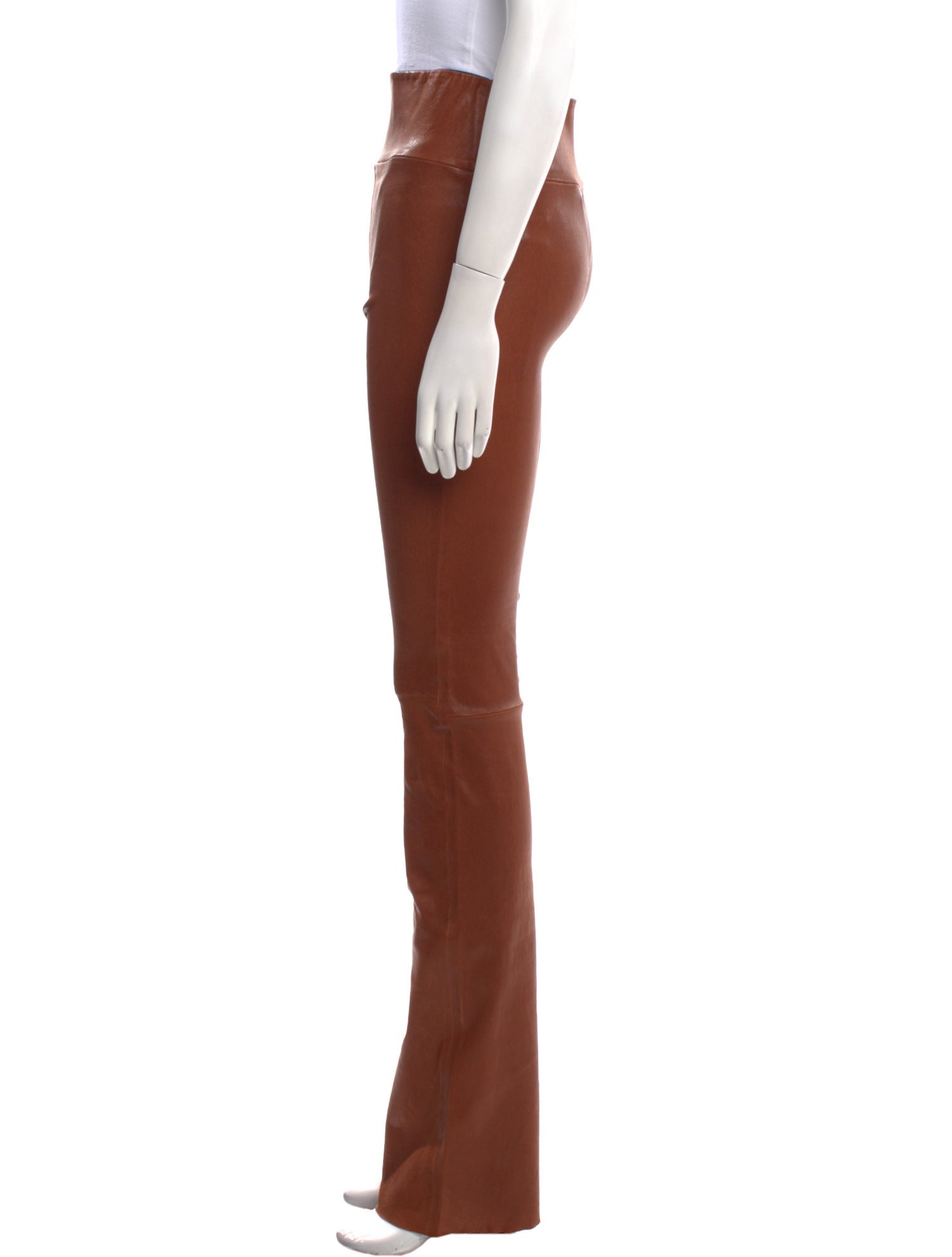 SPRWMN Leather Straight Leg Pants