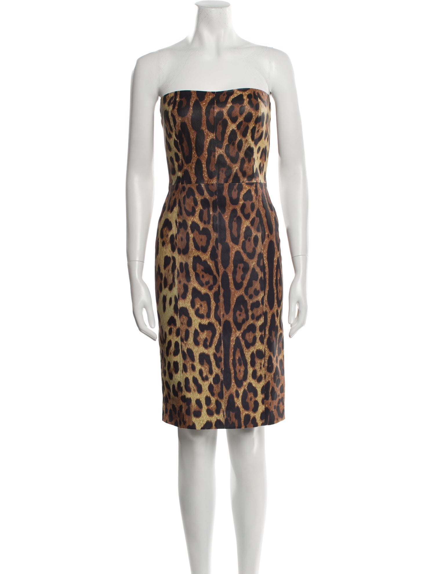 SPRWMN Leather Mini Dress