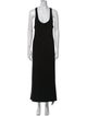 SPRWMN Scoop Neck Long Dress