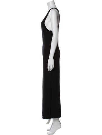 SPRWMN Scoop Neck Long Dress