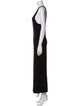 SPRWMN Scoop Neck Long Dress
