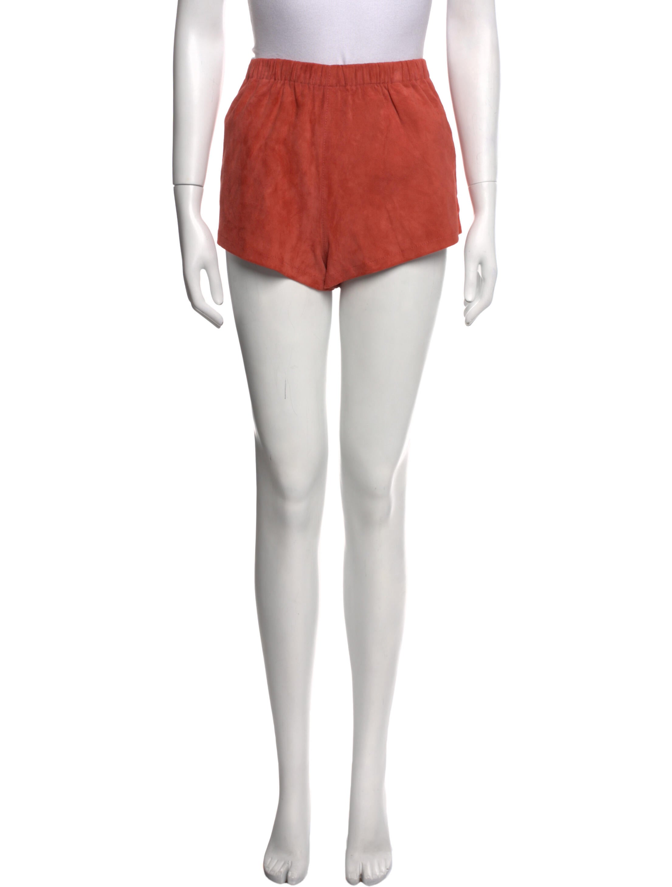 SPRWMN Leather Mini Shorts