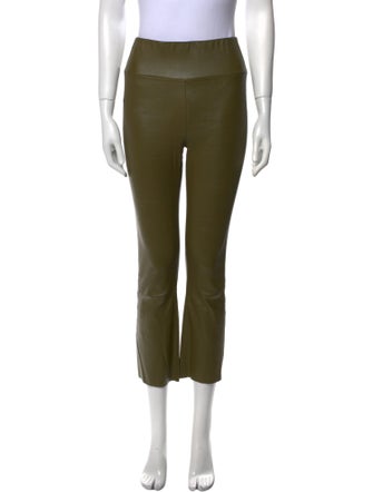 SPRWMN Leather Straight Leg Pants