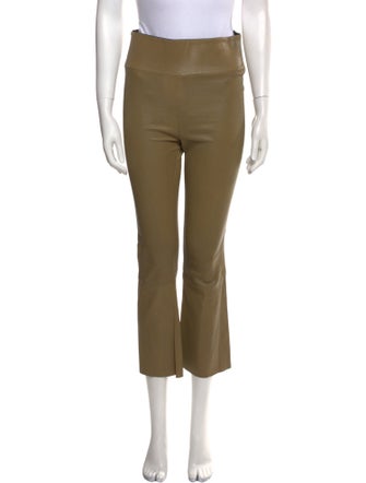 SPRWMN Leather Straight Leg Pants