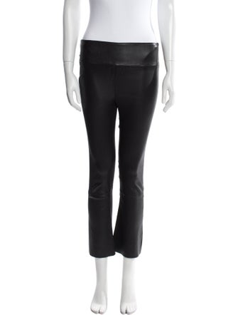 SPRWMN Leather Straight Leg Pants