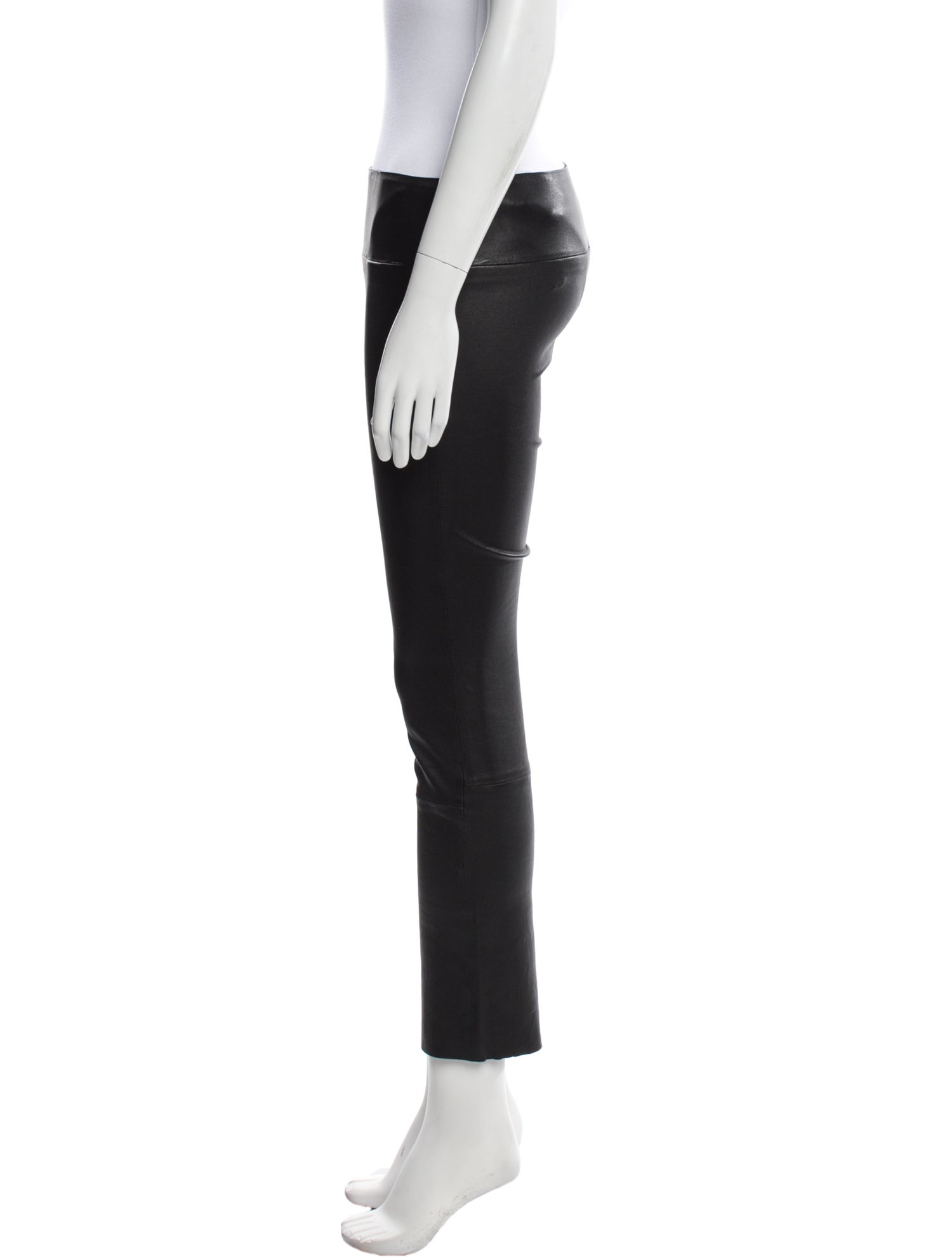 SPRWMN Leather Straight Leg Pants