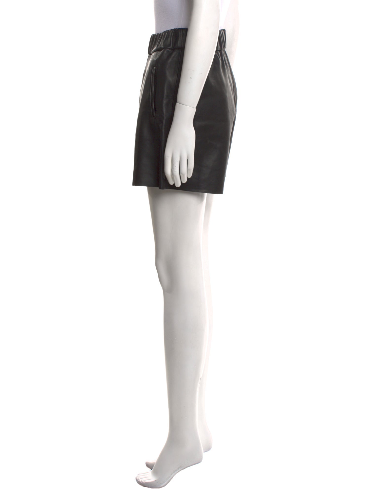 SPRWMN Leather Mini Shorts w/ Tags