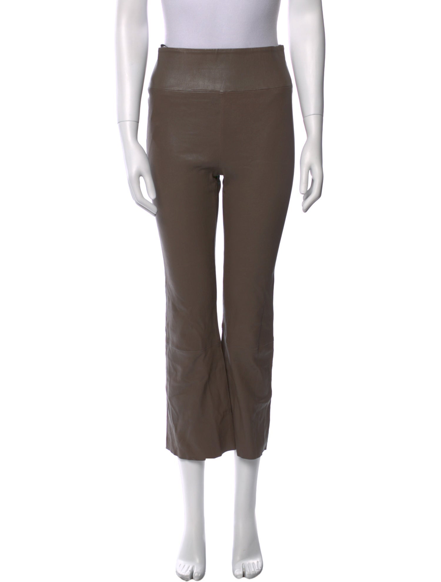 SPRWMN Leather Wide Leg Pants